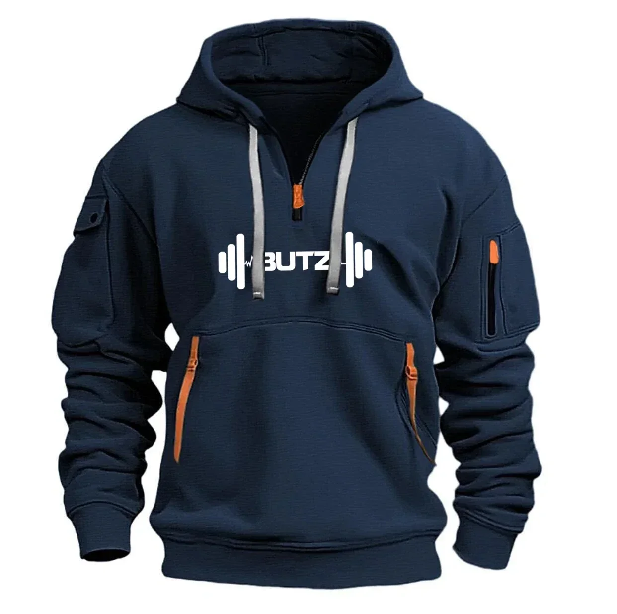 

Men's hoodie autumn and winter new style personalized hoodie, fashionable and comfortable hooded sweatshirt, warm and windproof