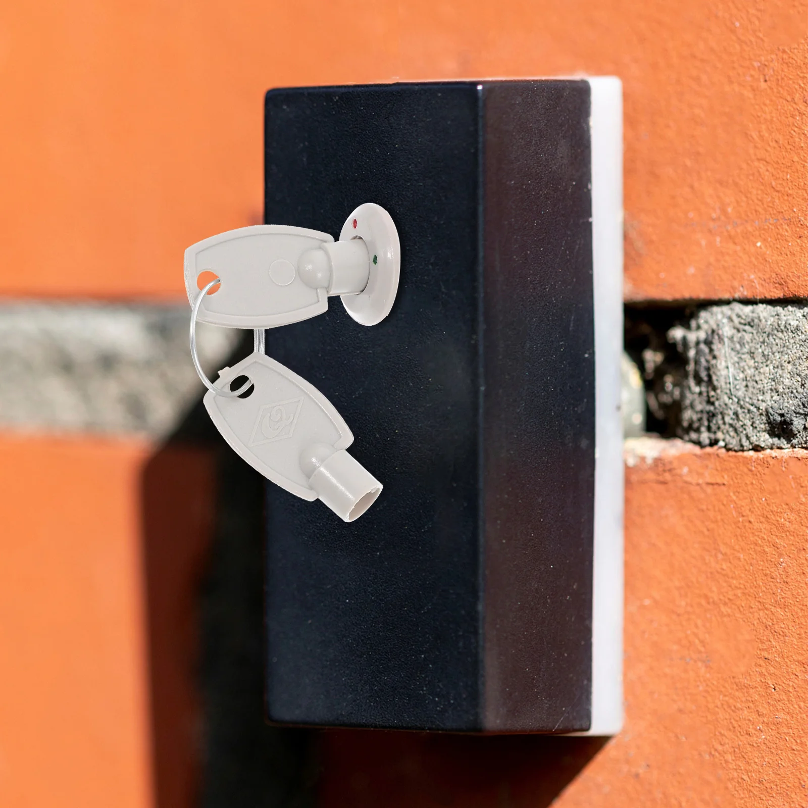 

10Sets Rotary Plastic Telephone Switch Lock Fire Hydrant Reset Installation Sturdy Material Electronic Security