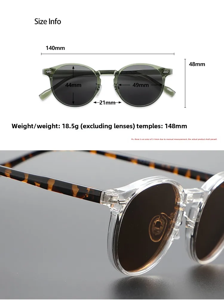 Nova moda personalizado nicho retro rebite redondo óculos de sol feminino masculino 2025 produto de tendência de alta qualidade popular ao ar livre tons