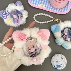 Plush Cosplay Ita Bags Rosette Protection Flower Pin Holder Pendant Badge Accessories Fill Backpack Badge Base Tray Itabag Decor