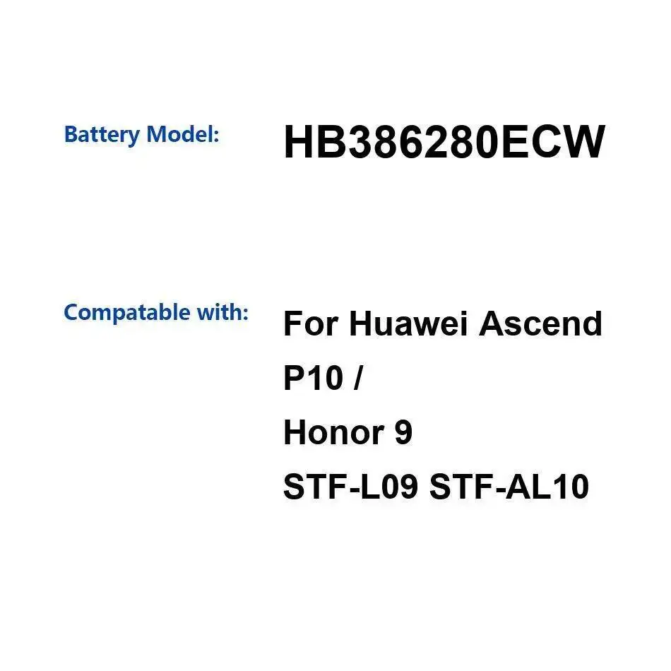 HB386280ECW 3200Mah… - image