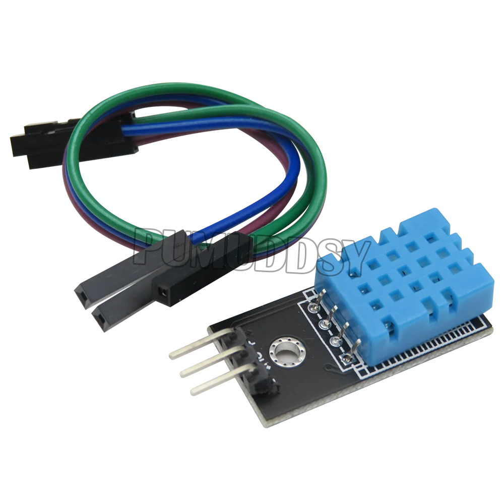 1 Uds DHT11 Sensor de temperatura y módulo Sensor de humedad relativa para Arduino