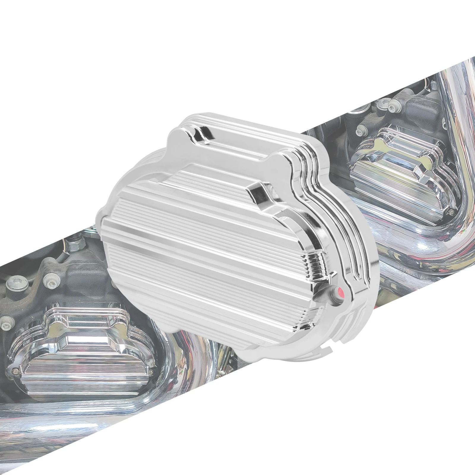 Motorcycle Transmission Side Cover Chrome Fit For 14-20 for Touring FLHT