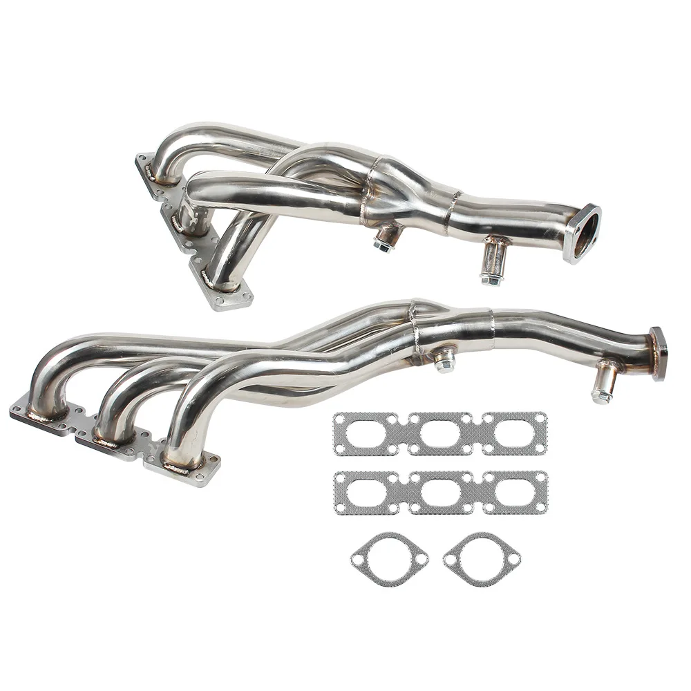 

Stainless Steel Headers Shorty For BMW E46 E39 Z4 2.5L 2.8L 3.0L L6 2001-2006