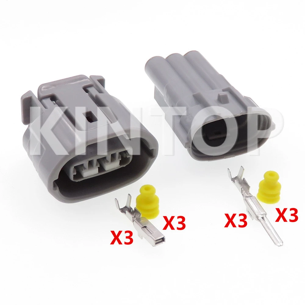 1 Set 3 Pins Auto Generator Cable Harness Sealed Socket AC Assembly For Toyota Lexus 6189-0443 6188-0282 6189-0442 - Image 2