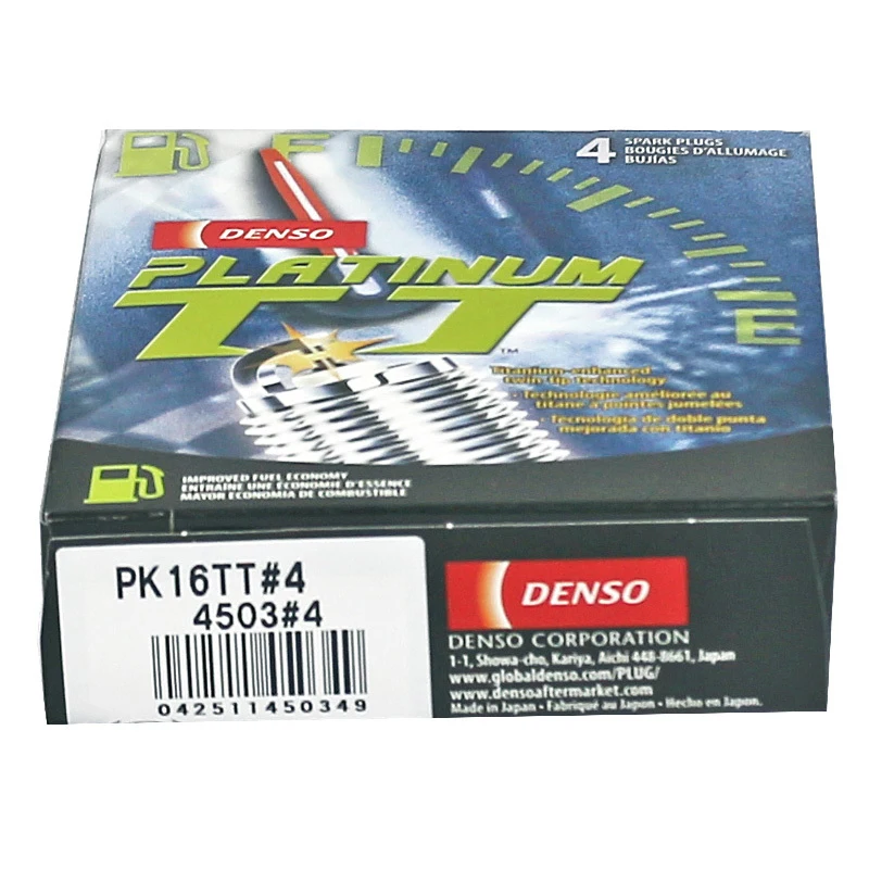 

4/6Pcs PK16TT 4503 Denso Spark Plug for Subaru Forester Impreza Legacy Outback Suzuki Grand Vitara Swift Ignis Seat Leon Skoda