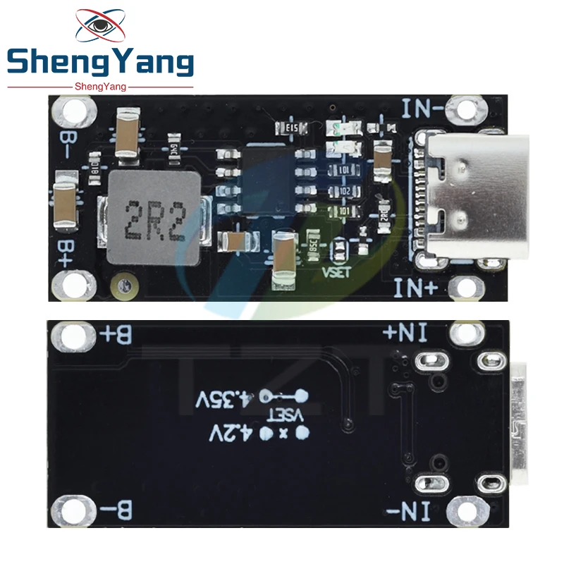 TZT Type C USB Input High Current 3A Polymer Ternary Lithium Battery Quick Fast Charging Board IP2312 CC/CV Mode 5V To 4.2V image 4