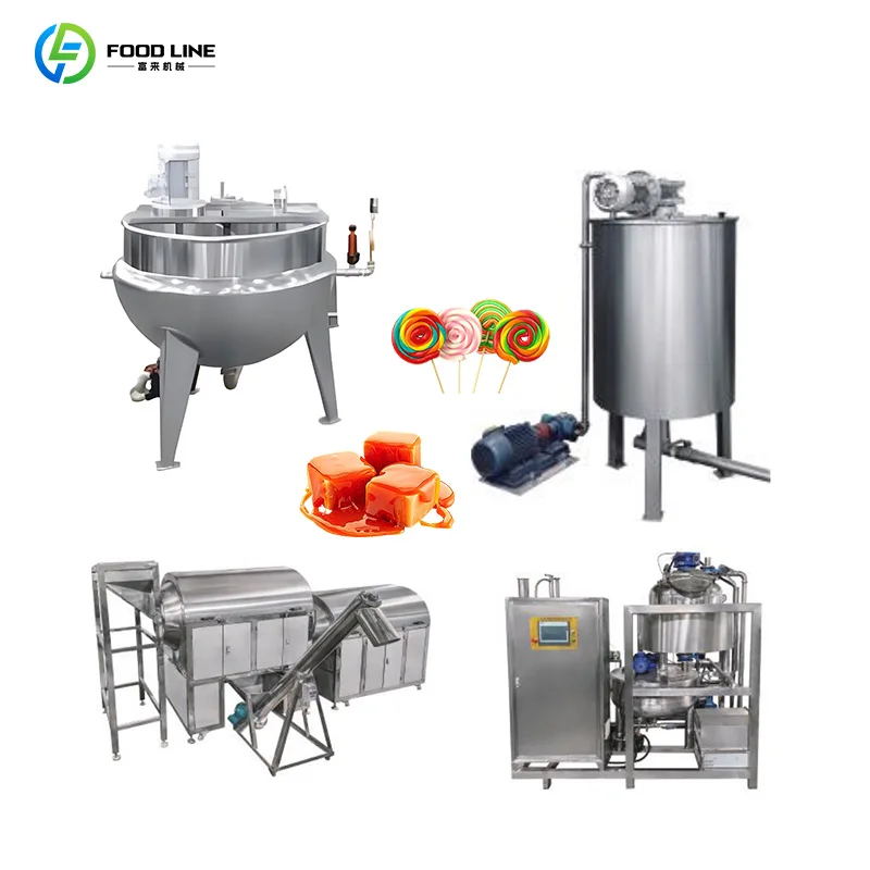 Gummy Production Line for Sale Gummy Candy Machine Gummy Bear Maker Jelly Candy Making Line FL Customized