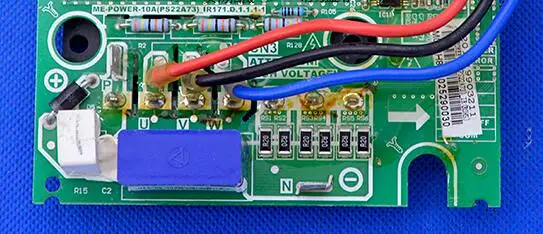 Placa de computador para ar condicionado DCINV-FAN-10A ME-POWER-10A ME-POWER-10A (PS22A73)-IR171.D.1.1-1 placa