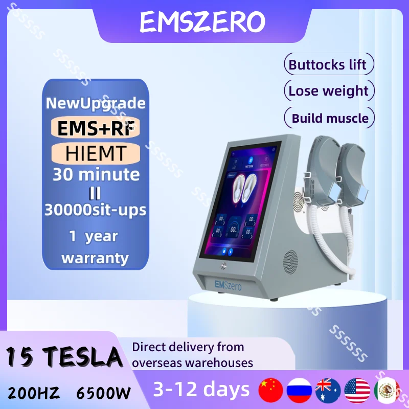 

EMS Non-invasive fitness Emszero Body Sculpt 15 tesla DLS EMS weight loss reshaping muscle contour stimulation shaping machine