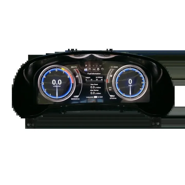 12.5 Inch Linux System For Lexus RX 2016-2021 Digital Dashboard LCD Display Speedometer Vehicle Virtual Cluster Cockpit 1920*720