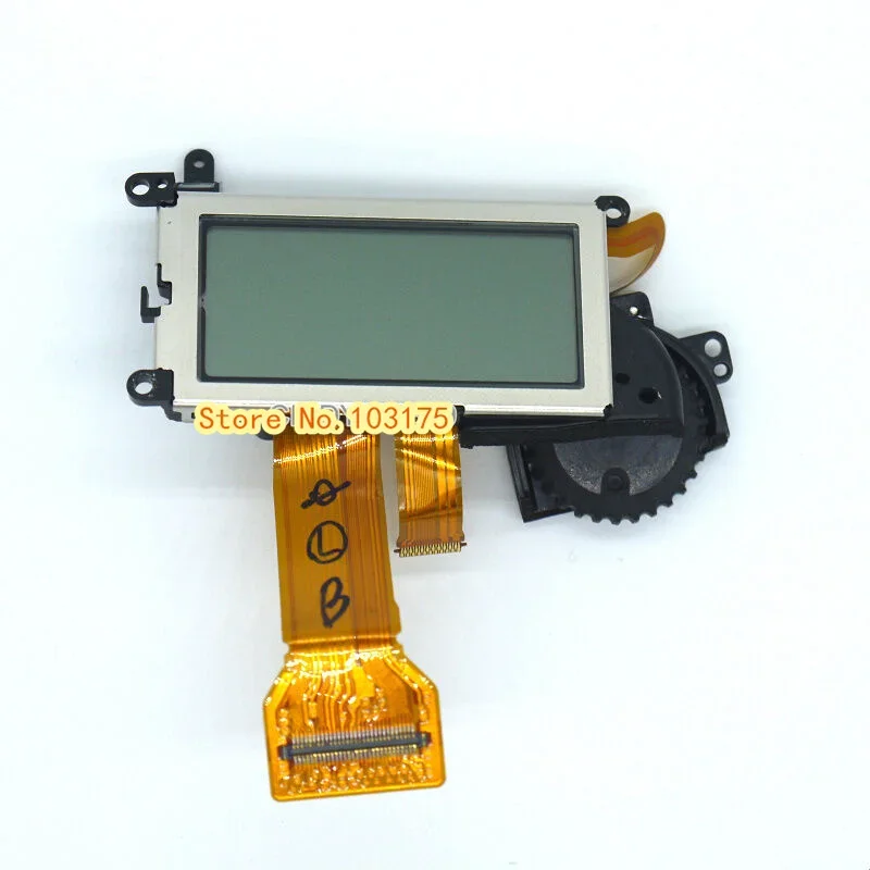 Assy original da tela de ombro LCD da tampa superior para peça de reparo da câmera Nikon D750