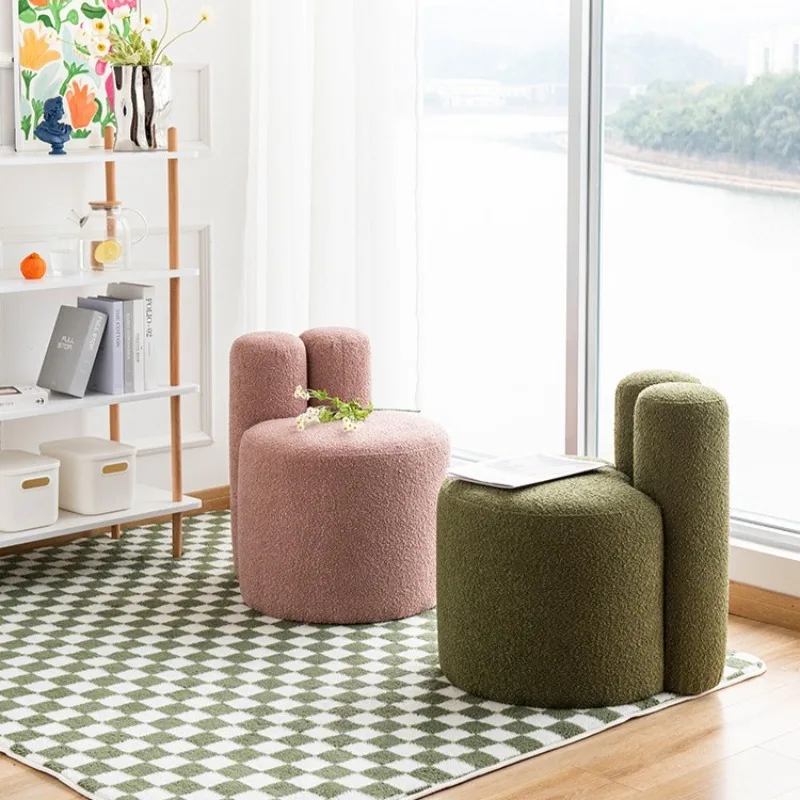 Wooden Relaxing Chair Comfortable Living Room Modern Dresser Chair Breathable Luxury Beauty Salon Chair Home Furniture