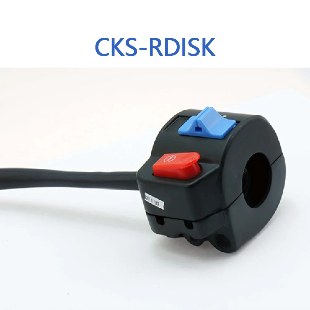 CKS-RDISK Scooter Right Killing Switch, Disco para GY6, 125cc, 150cc, Cicomotor Chinês, 152QMI, Motor 157QMJ