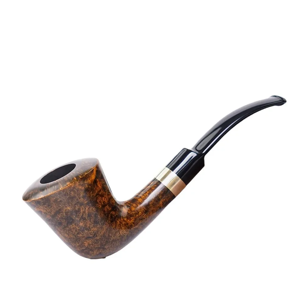 

Набор инструментов из бриши, тютные трубки ручной работы с декором в виде петли, изогнутая курительная трубка с фильтром 9 мм, мужские подарки