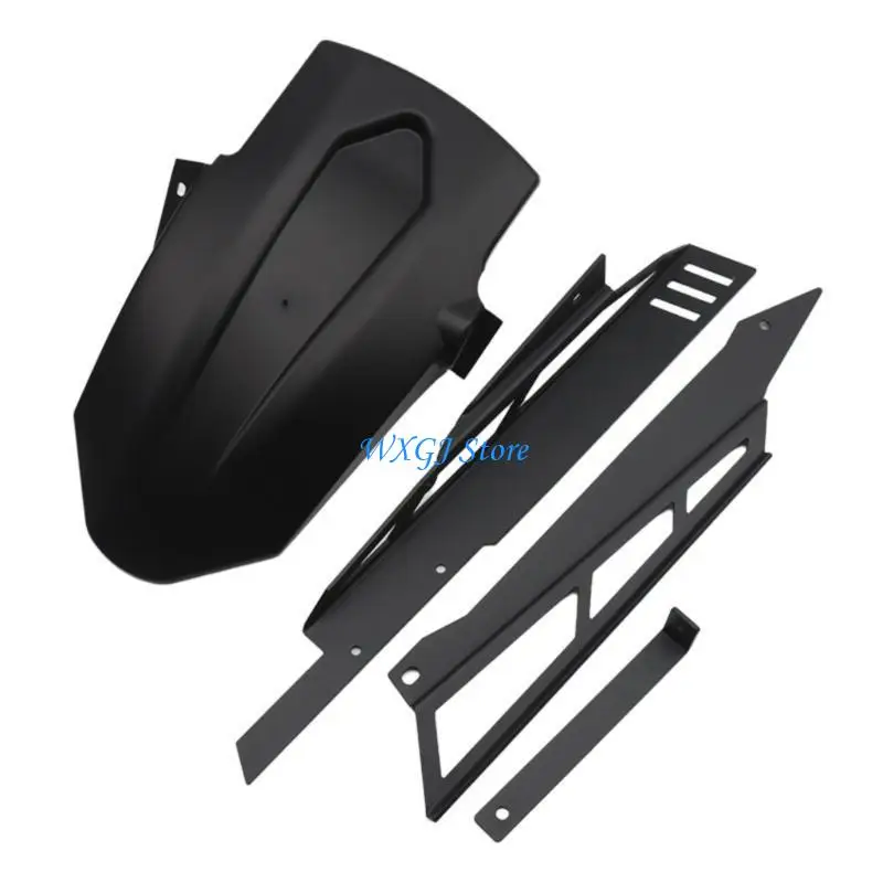 

37JE Permanent ABS Rearguard Mudguard For Motorbike Rear Wheel Security Against Spatter And Road Debris