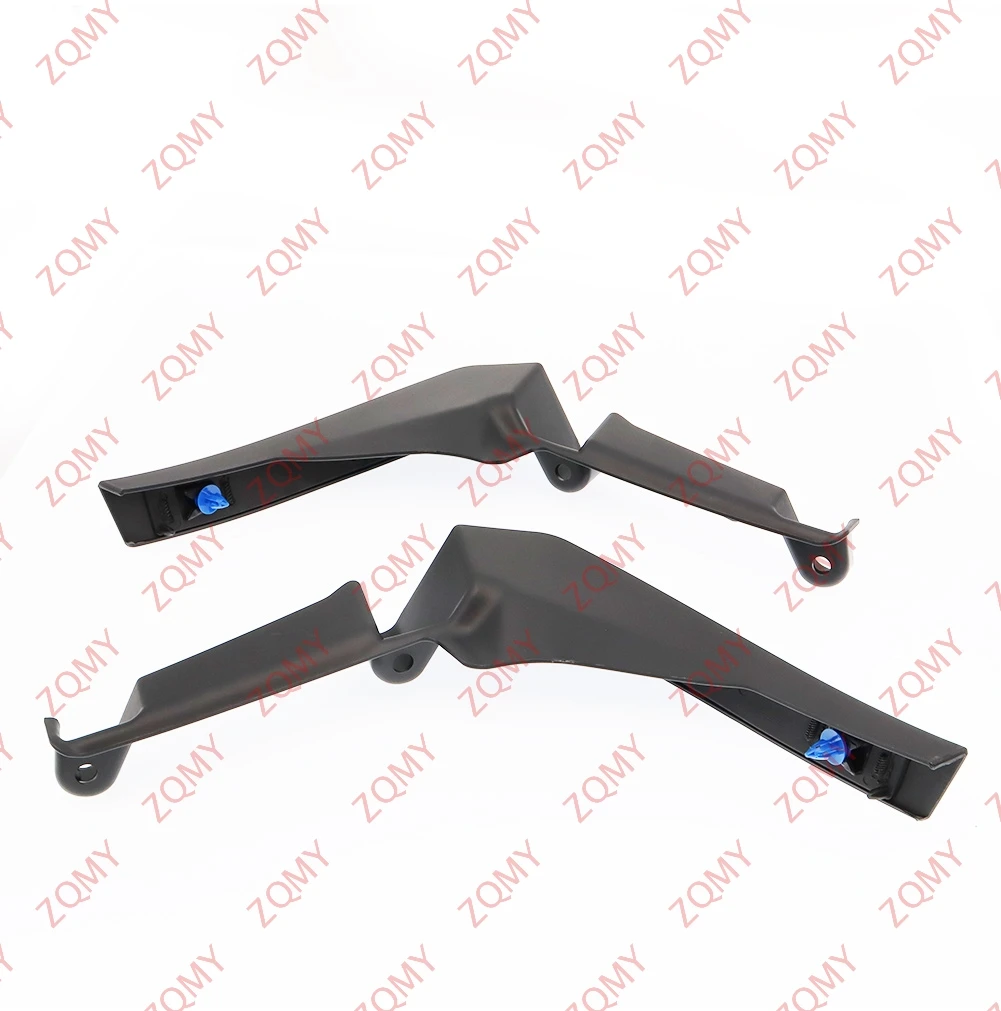 Extensión de moldura de rueda de parachoques delantero de coche, accesorio izquierdo/Derecho de 2 piezas para Land Rover Range Rover Evoque, 2012, 2013, 2014, 2015