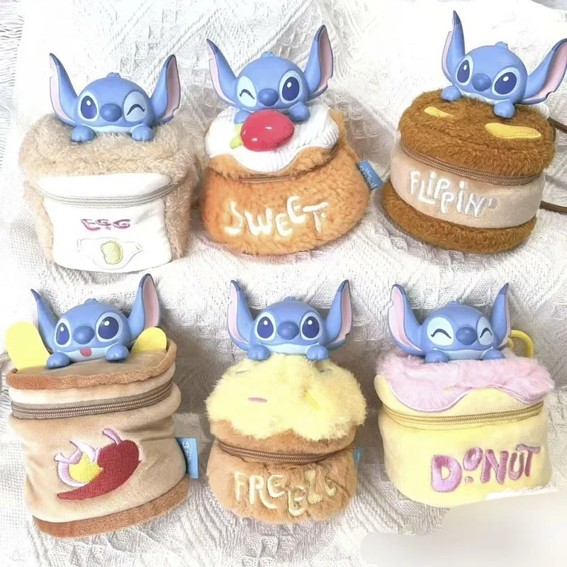 

Cute Stitch Flippin Amazing Funny Handbags Series Vinyl Blind Box Cute Trendy Decoration Toys Creative Dolls Kids Birthday Gifts