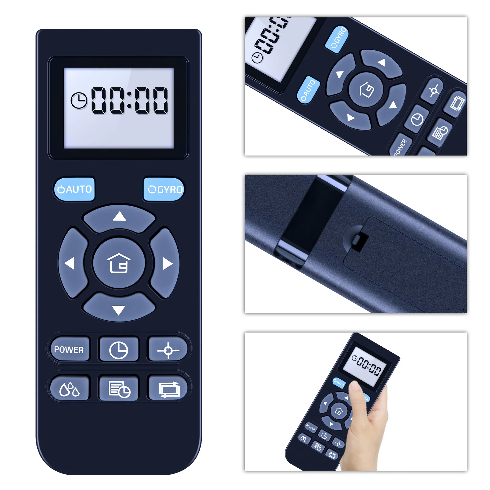 New Remote Control 05077 for cecotec Conga Serie 1190