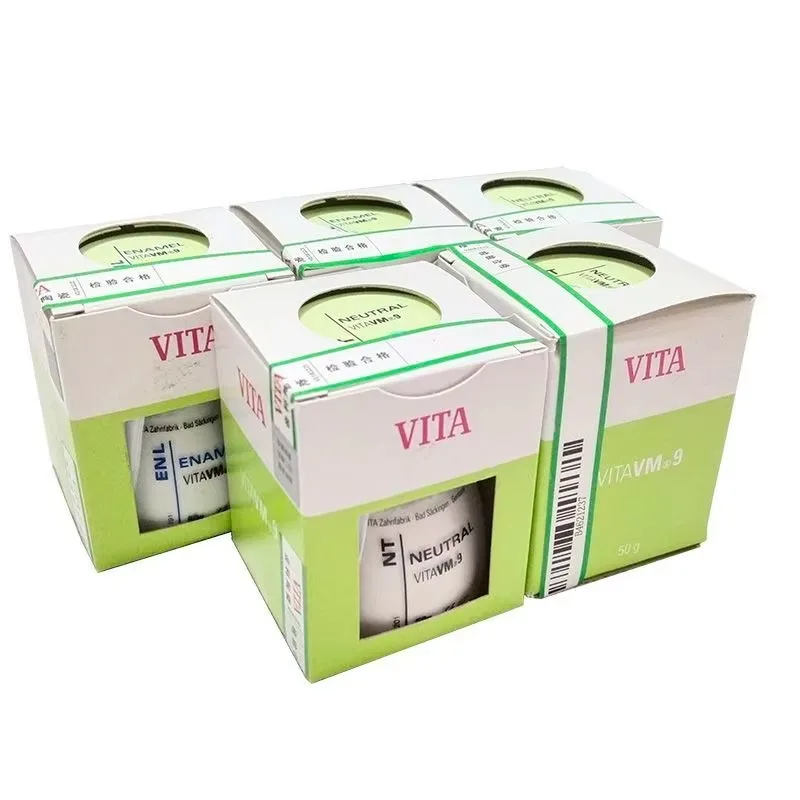Dental VITA Ceramic Powder VM9 Zirconia Ceramic Powder Dentin Enamel All Ceramic Incisal Porcelain Dentisty Lab Material 50g
