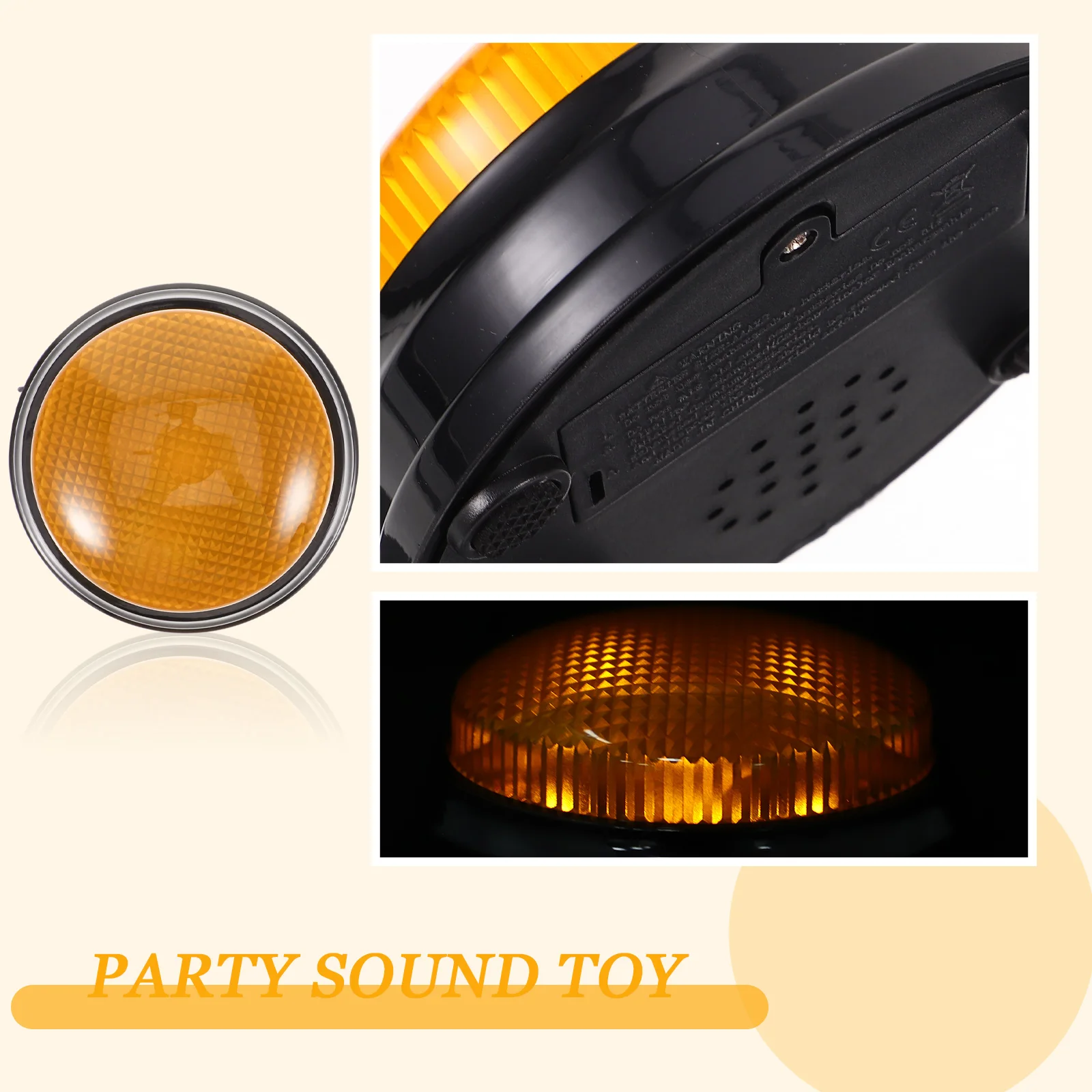 

Light Sound Button Prop Clicker for Party Games Festival Pranks Adult Fun Event Favor Gag Gift Idea