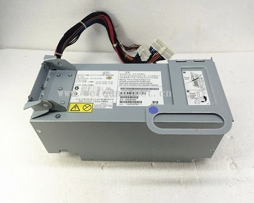 For IBM 39Y7392 39Y7393 X3400M2 X3500M3 670W Server Power Supply Will Fully Test Before Shipping