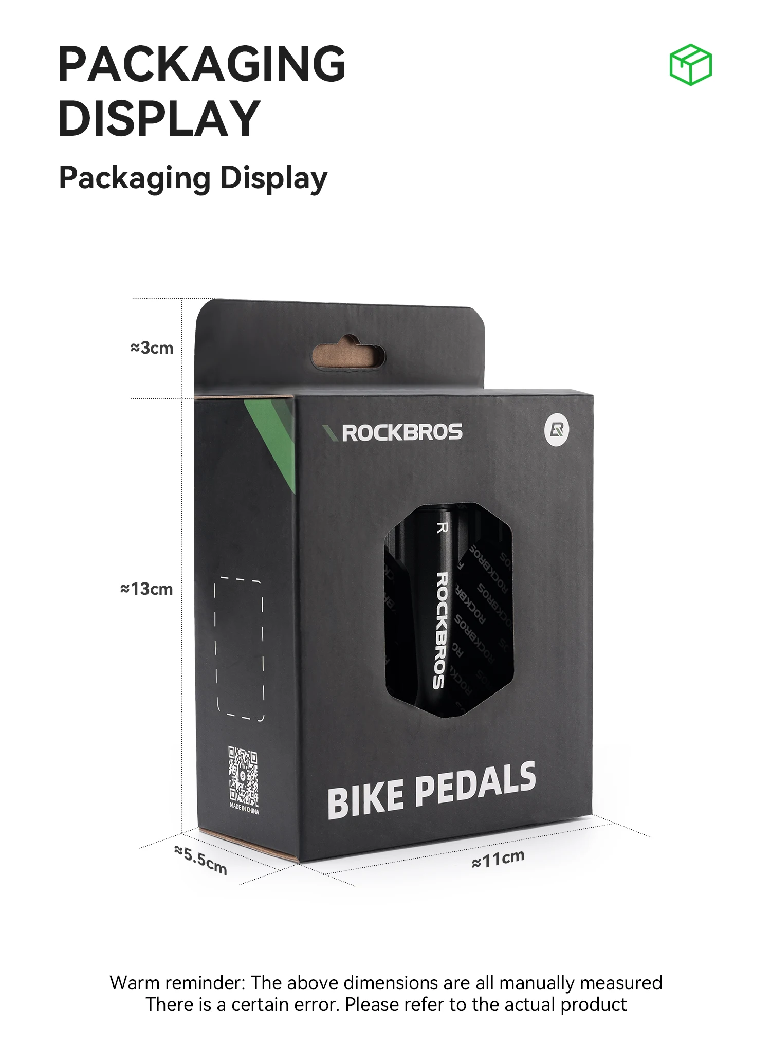 ROCKBROS Fahrradpedal Rutschfest Langlebig Einlagiges Aluminiumlegierungs-Reflexionspedal Hohldesign Leichtes Rennradpedal – Detail 15