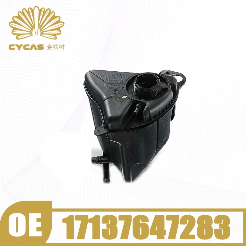 

CYCAS Coolant Expansion Tank Radiator Auxiliary Kettle #17137647283 For BMW 5 6 7 Series F10 F07 F11 F12 F13 F06 F18 F02 535i