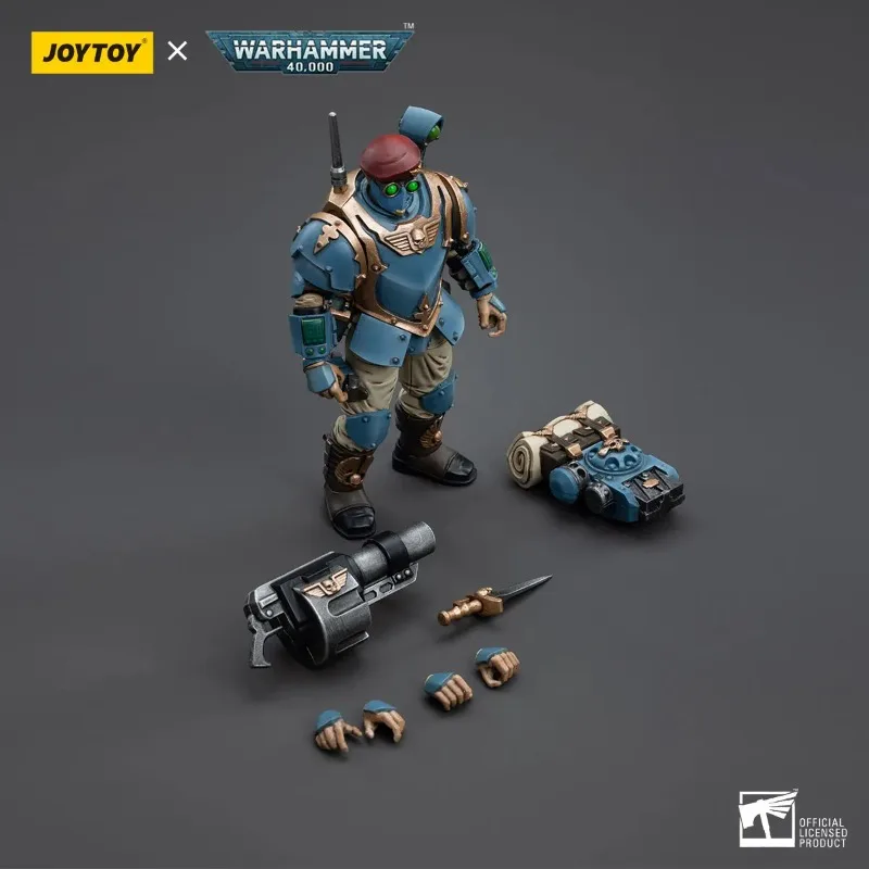 

Special OfferJOYTOY Warhammer 40K 1/18 Action Figure Astra Militarum Tempestus Scions Command Squad Anime figures Toys Molin sto