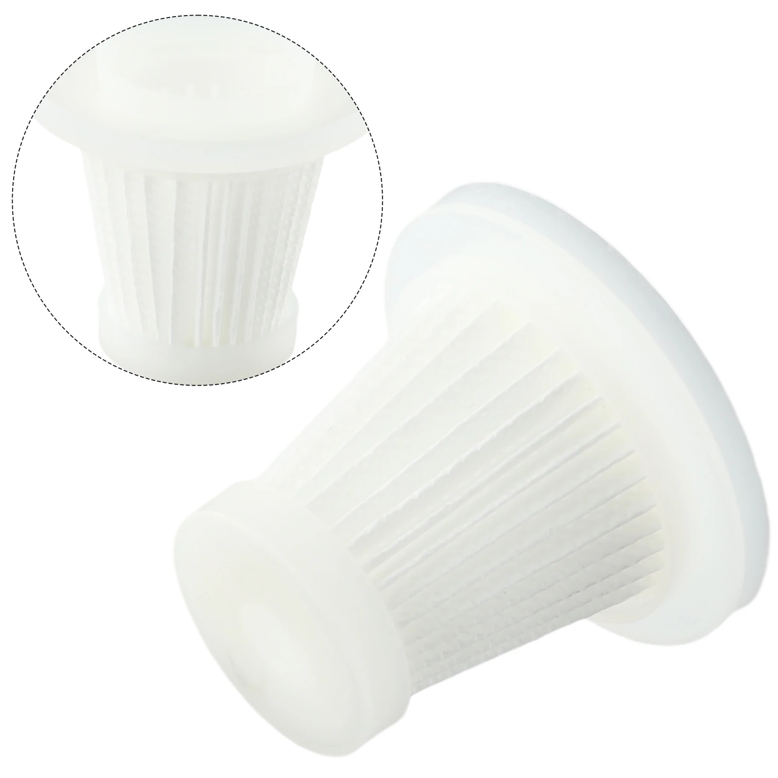 3/1PCS Washable Reusable Filter Element Efficient Dust Particle Filtration Disassemble Filter For Mini Wireless Vacuum Cleaner