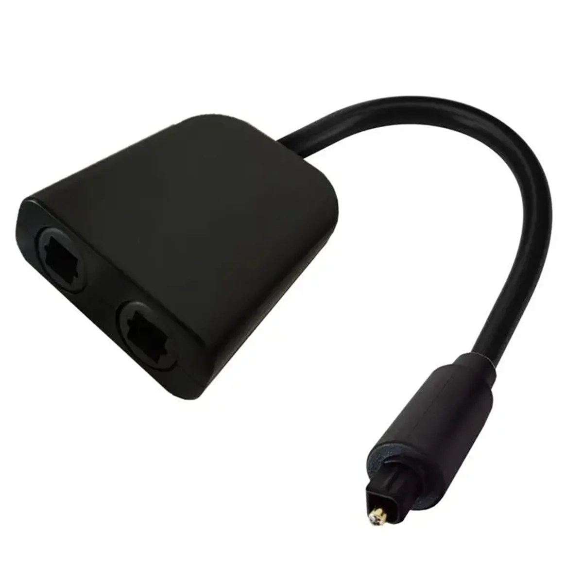 ¡Excelente! Convertidor de fibra óptica de 6 núcleos, Cable de fibra óptica de Audio 2 en 1 salida, adaptador de fibra óptica 1/2, distribuidor de fibra óptica de Audio
