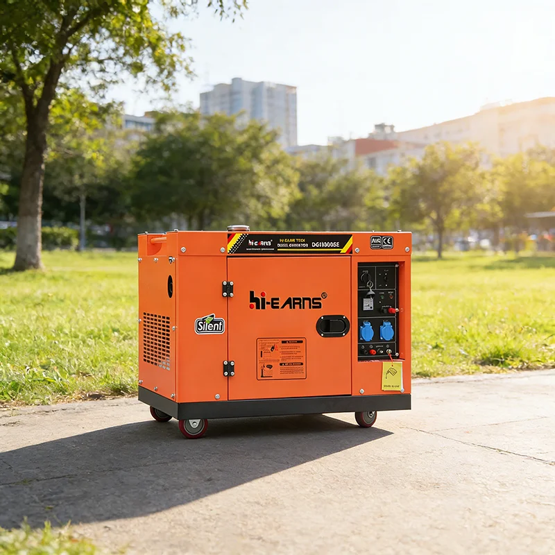 3kva 5kva 8kva 8kw 10kva 50/60Hz Silent & Open Diesel Generator Single Phase Sound Proof Diesel Generator 10kva Generators