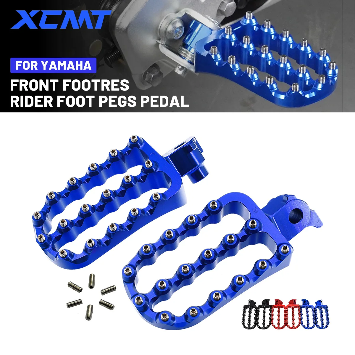 TENERE700 RALLY EDITION 2022-2023 FOR YAMAHA XTZ 700 TENERE T7 2019-2023 Enlarged FootRest Wide Fat Foot Pegs Pedal Wide Footpeg