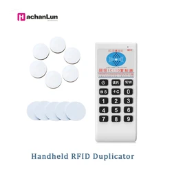 Duplicador RFID portátil, lector NFC, 125Khz, T5577, escritor, 13,56 Mhz, UID, tarjeta de Chip inteligente, clonador de llaves, programador, copiadora