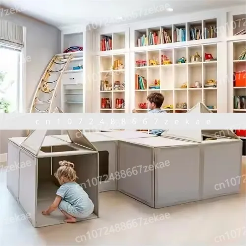 Bloques de construcción magnéticos de geometría cuadrada/triangular/rectangular con paneles