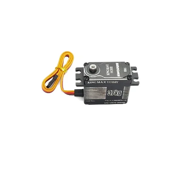 Kingmax SW02BS-77g 37kg cm Digital Steel Gears Sail Winch Servo Durable Steel Gears Super Long Life High Quality Brushless Motor