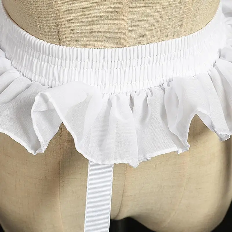 P9FE Krinoline Petticoat Käfig Viktorianisches Kostüm Unterrock 2/3/4/5 Reifen für Damen – Detail 5