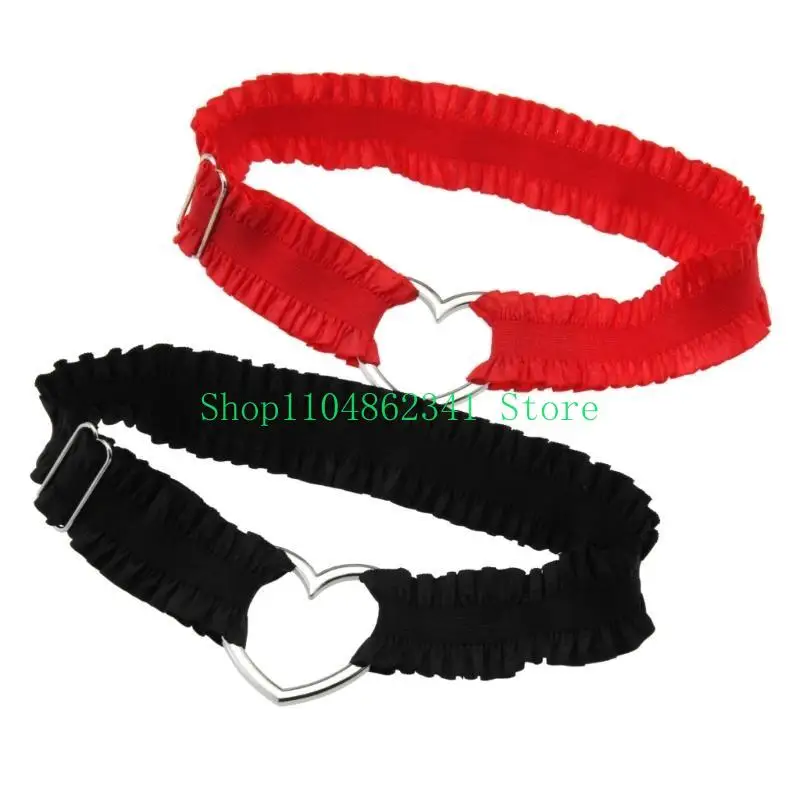 5asd Lingerie Thigh Chain Belt Leg Garter for Gothic Thigh Garter Fashion Enthusiasts