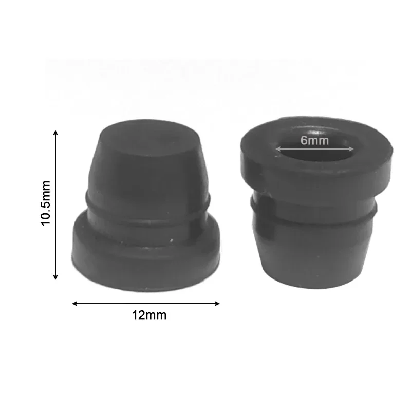 Brake Upper Lower Pump Caliper Exhaust Screw Dust Cover Rubber Disc Brake Pump Waterproof Cap for Scooter Motorcycle