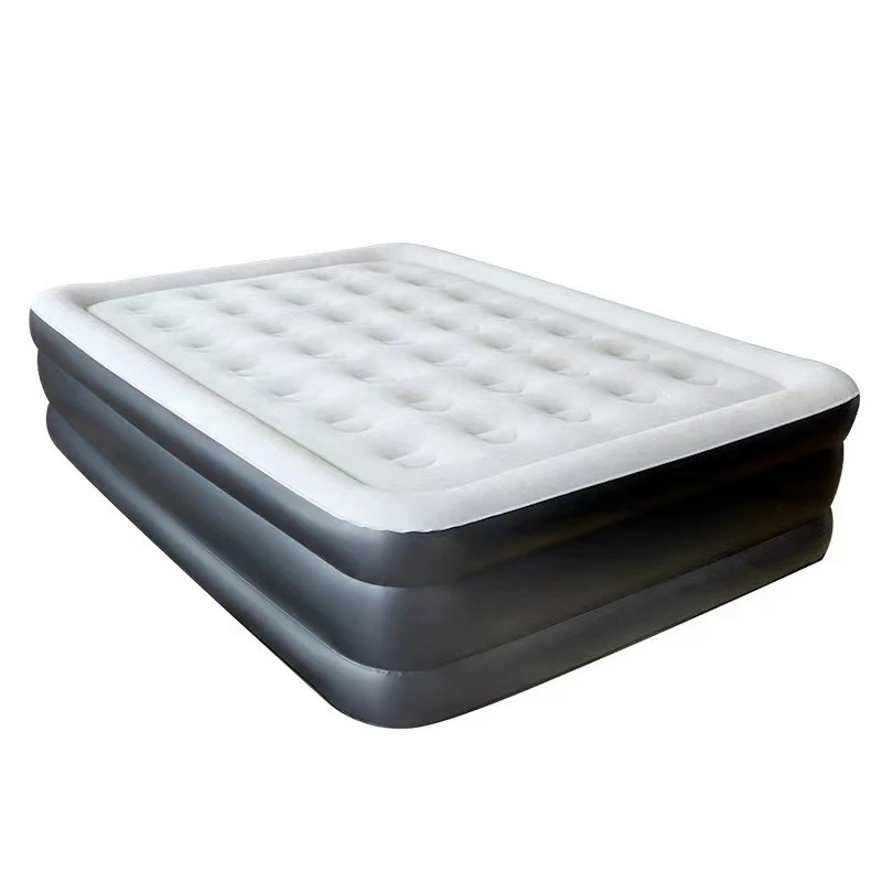 

New, heightened, inflatable, mattress, household, double bed, quick charging, portable.
