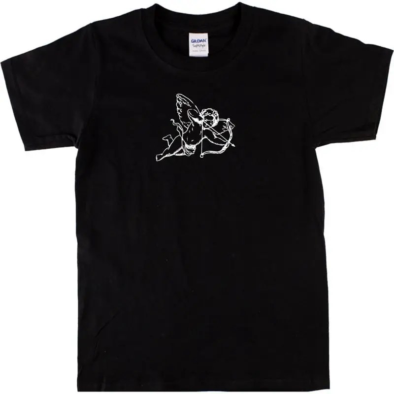 Cupidon T Shirt Love Folklore Tattoo Style Différentes Couleurs