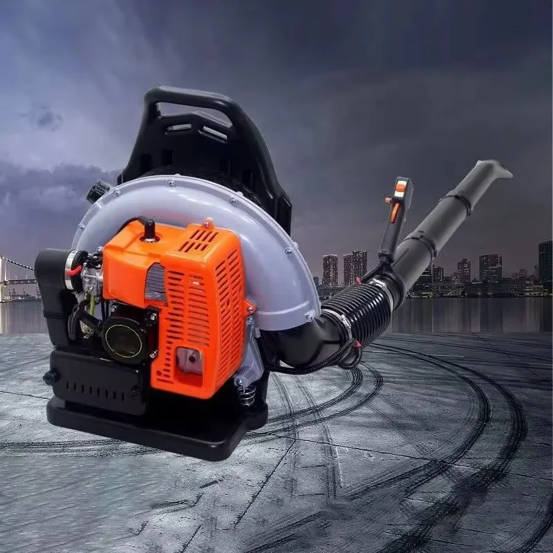 EB650 Backpack Gas Leaf Blower Two‑Stroke Engine For Park Road Dust Removal Leaf And Snow Clearing Work