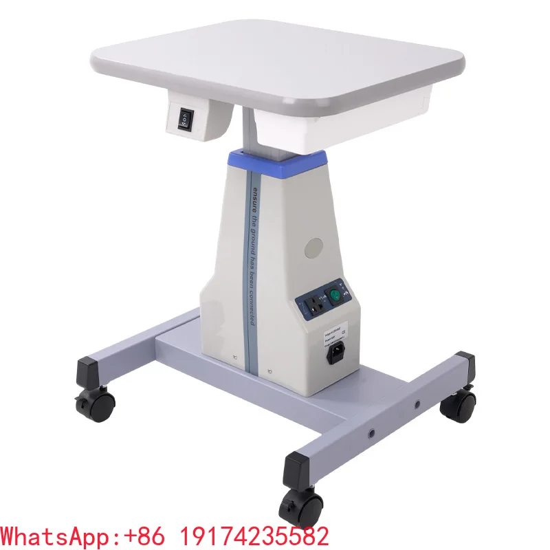 3A Motorized Optometry Lift Table Automatic Adjustable Work Station For Optical Shop Hospital Optometry Use