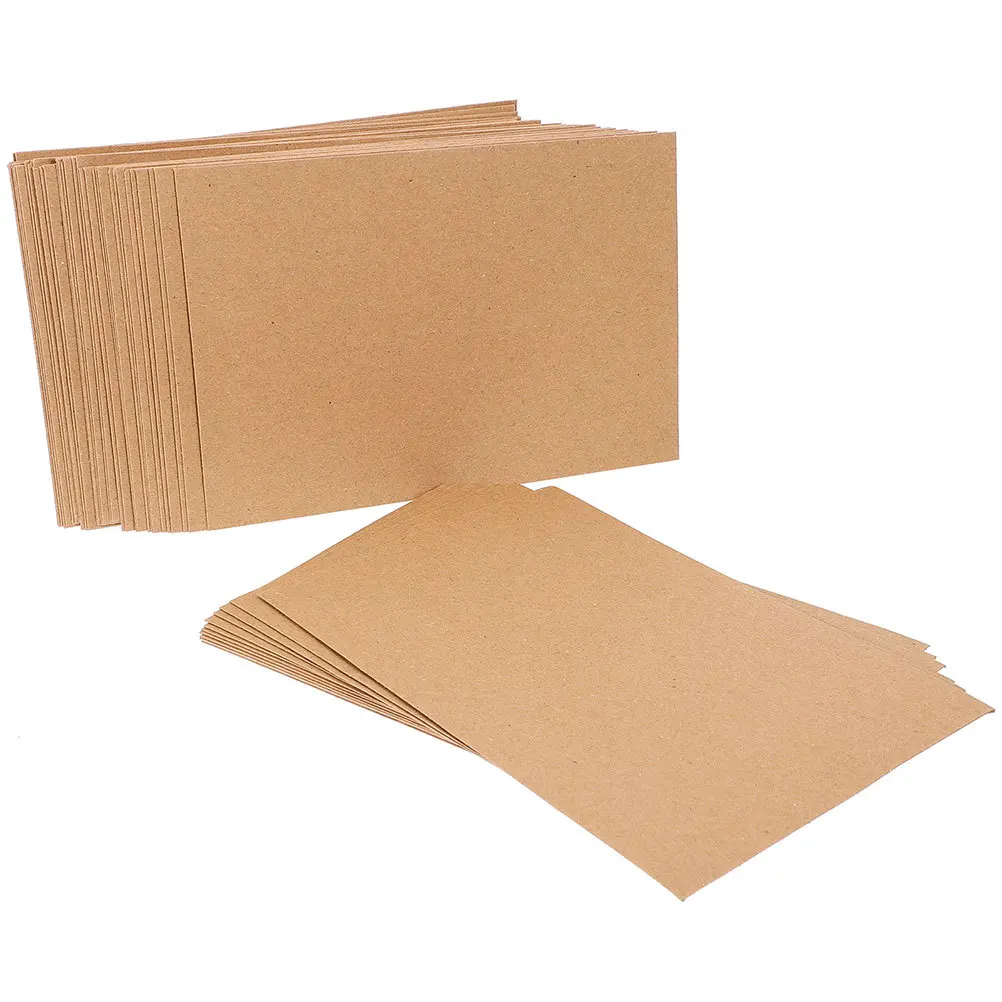 60pcs Kraft Paper Envelopes Self-Sealing For Wedding Invitation Cards Printable A4 Size Mailing Envelopes For Greeting