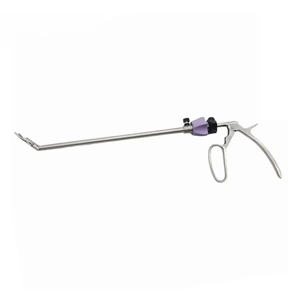 Articulated Endoscopic Hemostatic Clamp Rotatable Polymer Clamp for Laparoscopic Surgery, Size L XL