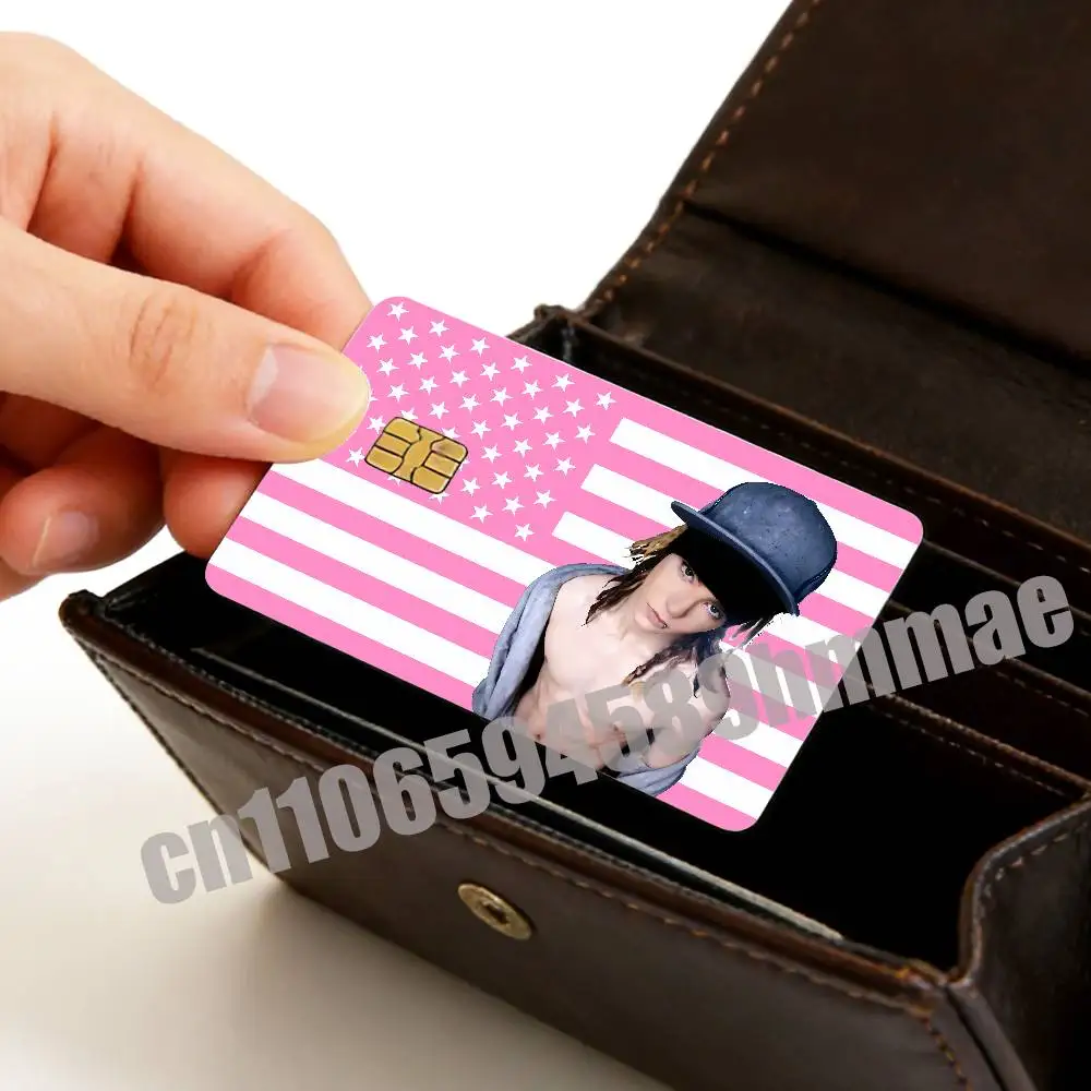 

For American USA Sticker Paper Skin ID Bank Credit Metro Self-adhesive Tom K-Kaulitz Card Cover Decoration