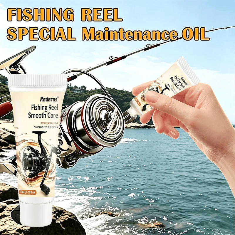 Reel Care Grease — Spinning&Baitcasting Reels. Cuts Friction & Noise, Extends Freshwater&Saltwater Gear Life. Daily Maintenance.