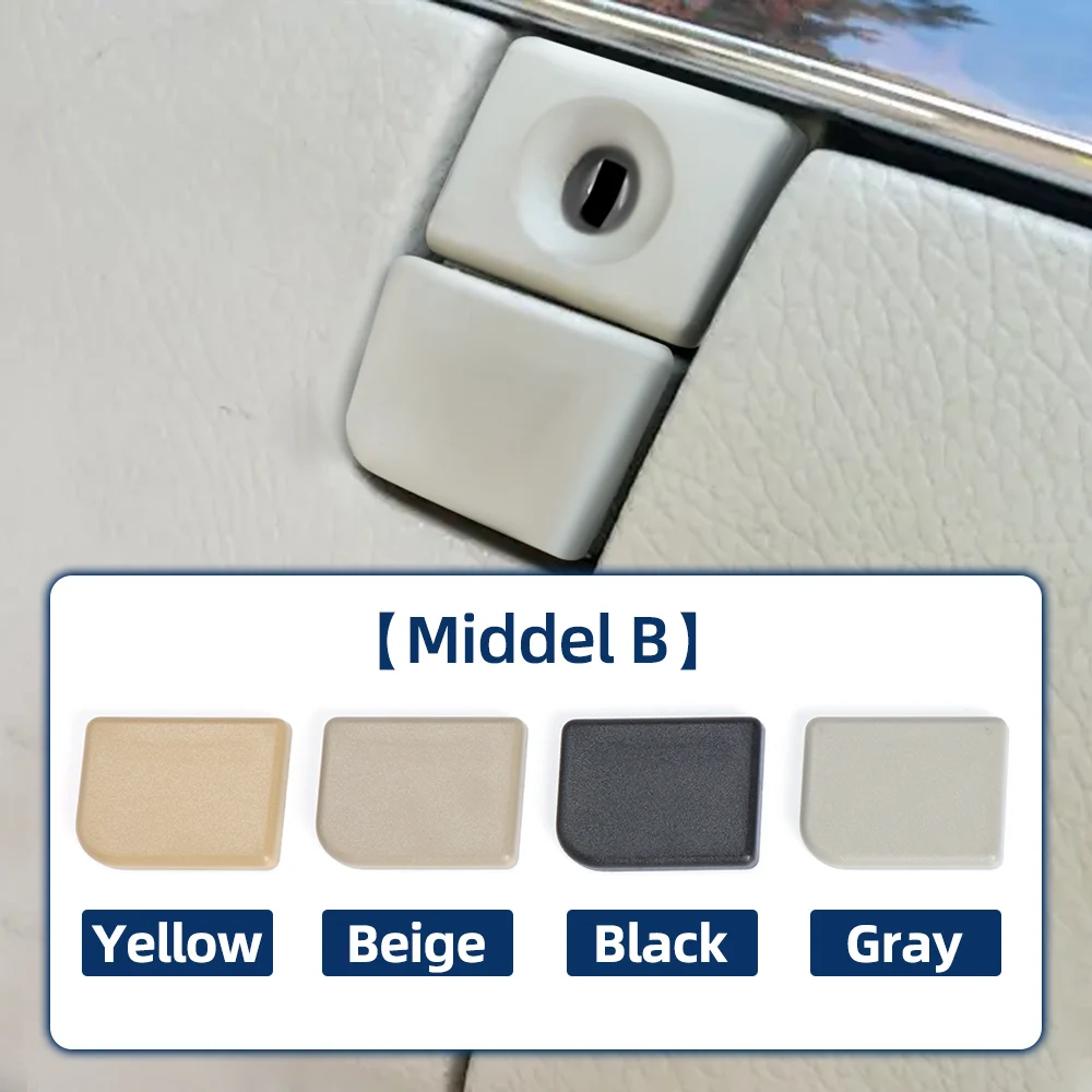 Black Beige Car Glove Box Handle Cover Toolbox Lid Lock Switch Button Cover For Mercedes Benz S Class W220 S300 S350 S400 S500 - Image 6