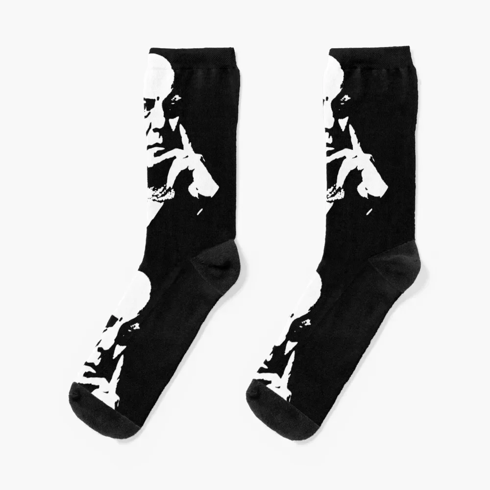 

Aleister Crowley Socks floor gifts Novelties Mens Socks Women's