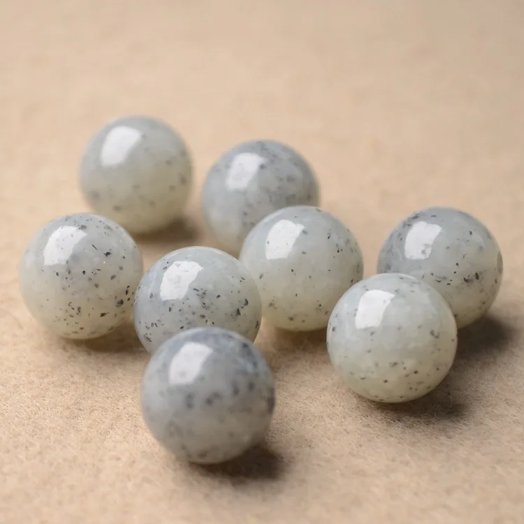 12mm Genuine Hetian Jades Nephrite Round Beads For Jewelry Making Diy String Bracelet Beaded Necklace Charm Jewellery Accessorie